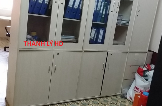 tu-ho-so-6 Thanh lý tủ hồ sơ c cửa kính 5 cánh, hàng cao cấp -  THSC118  