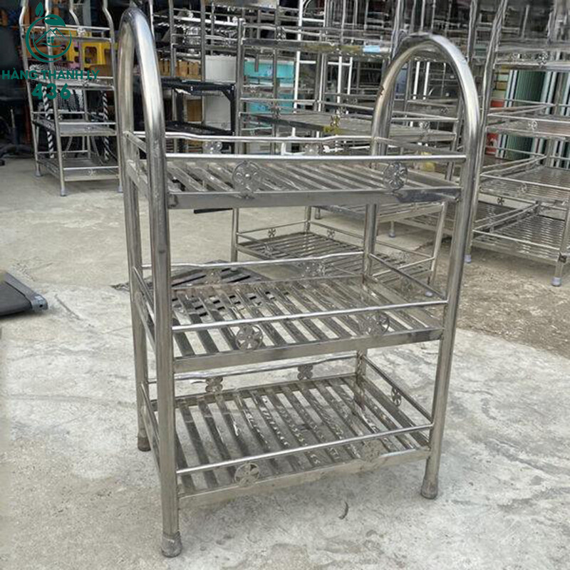 Thanh lý tủ chén đĩa nhôm kính cũ giá rẻ - TCC01   ke-chen-inox-cu-2 Thanh lý tủ chén đĩa nhôm kính cũ giá rẻ - TCC01