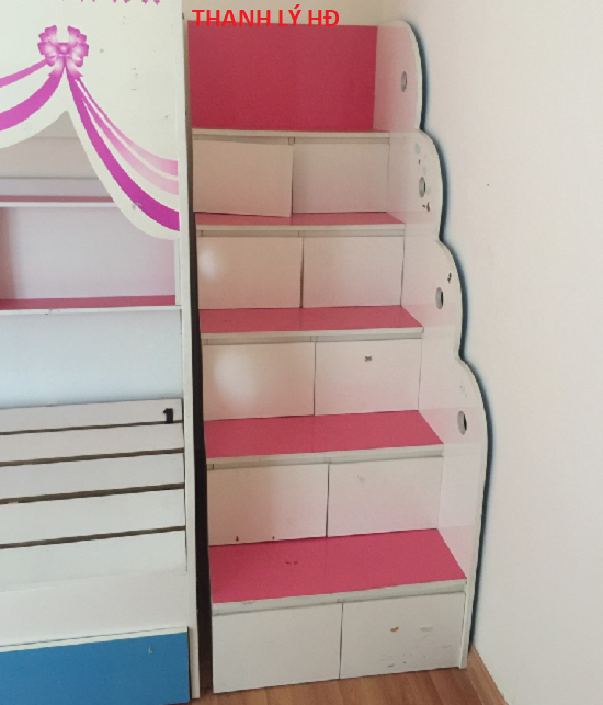 Giường công chúa 2 tầng cũ đẹp - GC182 32213213321-1 Giường công chúa 2 tầng cũ đẹp - GC182