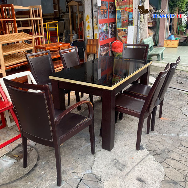 Bộ Bàn Ăn Gỗ Cũ 6 Ghế bo-ban-an-cu-6-ghe Bộ Bàn Ăn Gỗ Cũ 6 Ghế