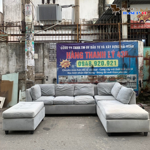 Bộ Sofa Chữ U Xám Cũ Bo-sofa-chu-u-xam-cu Bộ Sofa Chữ U Xám Cũ