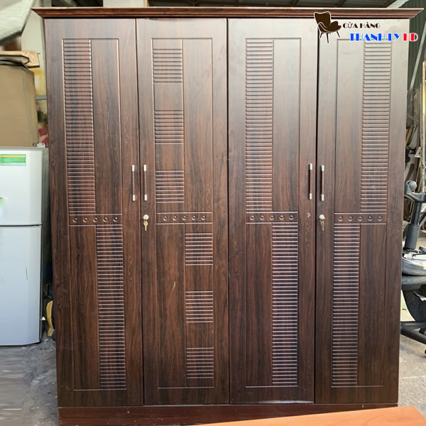 Tủ Quần Áo Gỗ 4 Cánh Cũ   Tu-quan-ao-go-4-canh-cu Tủ Quần Áo Gỗ 4 Cánh Cũ
