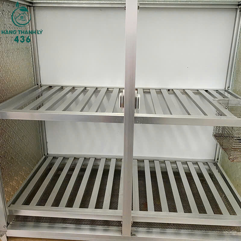 tu-chen-cu-4 Tủ Chén Nhôm 2 Cánh Kính Cũ  