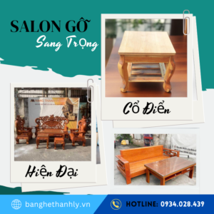 Salon Gỗ Cũ
