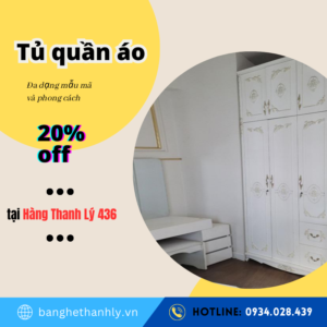 Thanh Lý Tủ Quần Áo