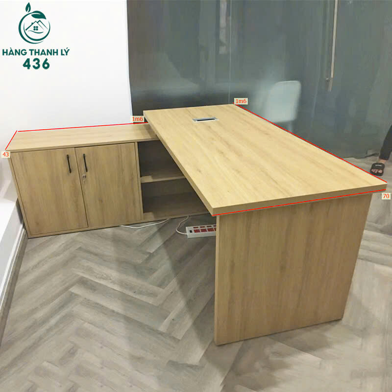 Bàn Trưởng Phòng 1M6 Góc L Kèm Tủ Phụ Cũ ban-giam-doc-cu-2 Bàn Trưởng Phòng 1M6 Góc L Kèm Tủ Phụ Cũ