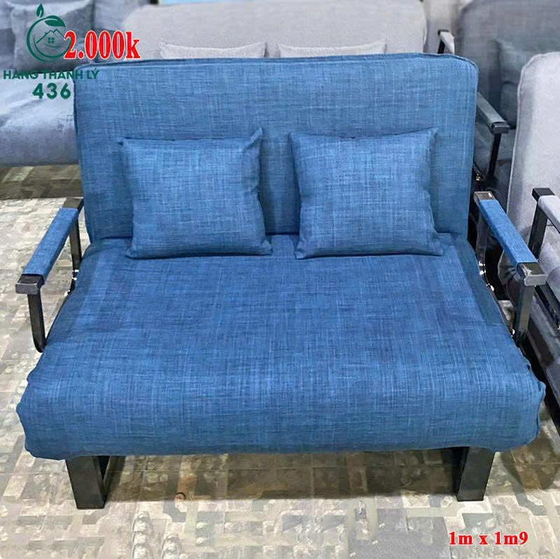 thanh-ly-ghe-sofa-10 Sofa Bed Kéo Thành Giường Hiện Đại Mới 99% (Nhiều Màu)  