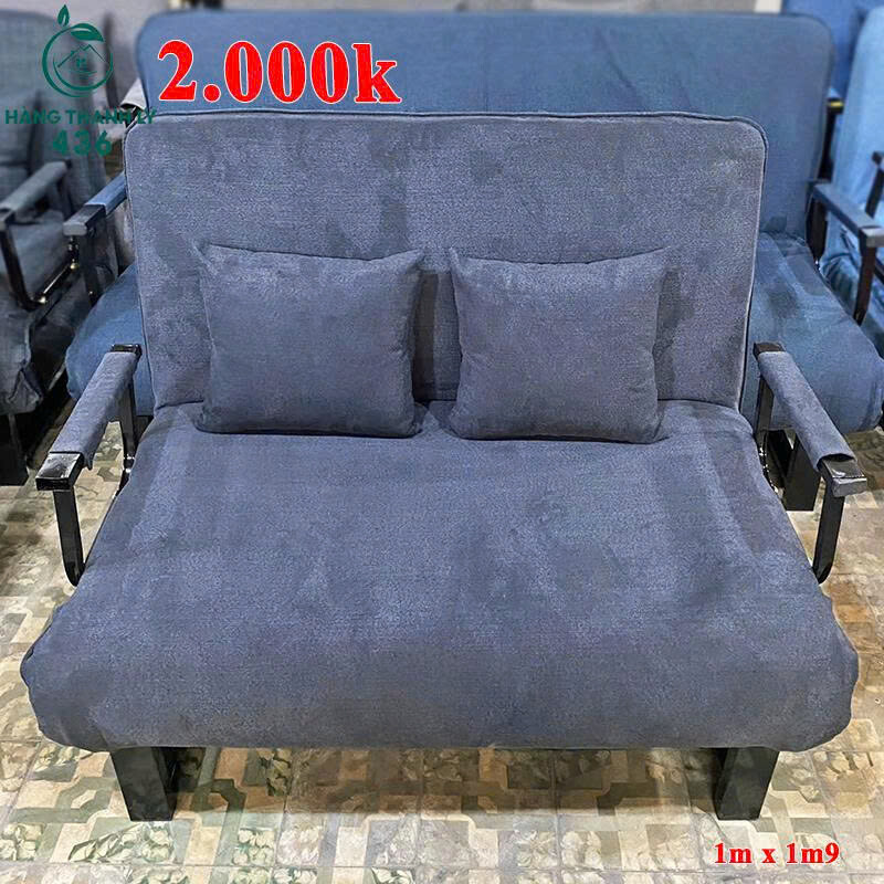 thanh-ly-ghe-sofa-6 Sofa Bed Kéo Thành Giường Hiện Đại Mới 99% (Nhiều Màu)  