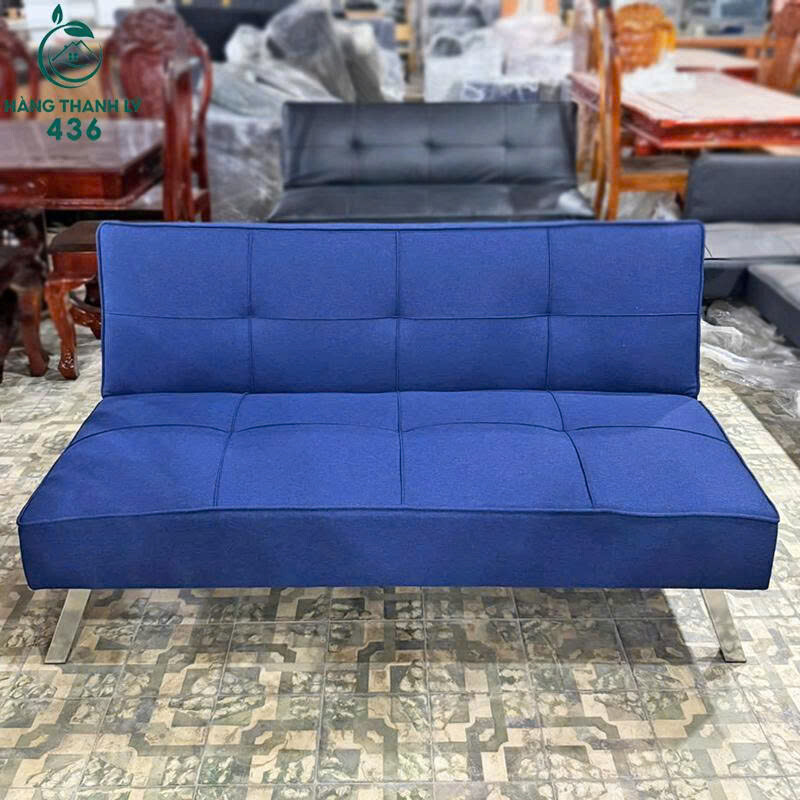 Sofa Bed Kiểu Hiện Đại Gọn Nhẹ Mới 99% (Nhiều Màu) sofa-xanh-2 Sofa Bed Kiểu Hiện Đại Gọn Nhẹ Mới 99% (Nhiều Màu)