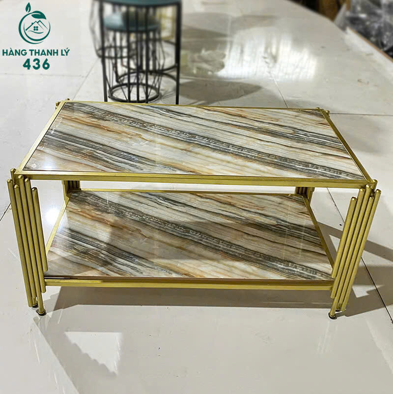 Bàn Sofa 2 Tầng Mặt Đá Khung Sắt Mới 99% (Nhiều Mẫu) thanh-ly-ban-sofa-11 Bàn Sofa 2 Tầng Mặt Đá Khung Sắt Mới 99% (Nhiều Mẫu)