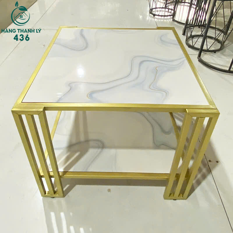 Bàn Sofa 2 Tầng Mặt Đá Khung Sắt Mới 99% (Nhiều Mẫu) thanh-ly-ban-sofa-7 Bàn Sofa 2 Tầng Mặt Đá Khung Sắt Mới 99% (Nhiều Mẫu)