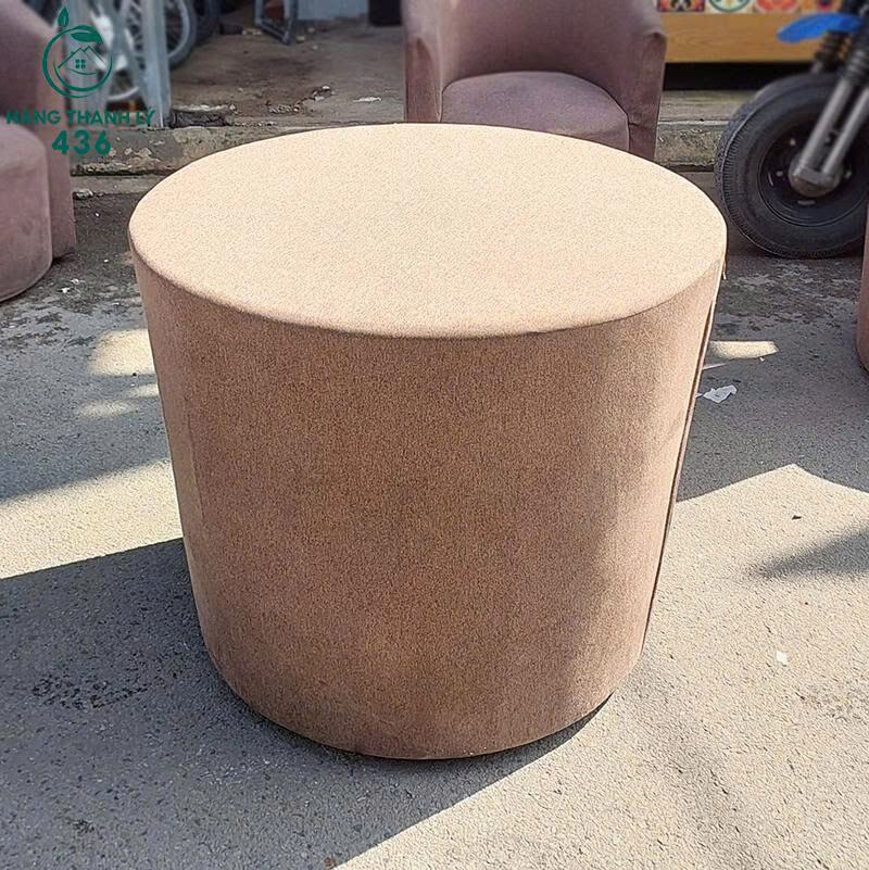 Bộ Bàn Ghế Cà Phê Bọc Nỉ Cũ Nâu Độc Đáo ban-Copy Bộ Bàn Ghế Cà Phê Bọc Nỉ Cũ Nâu Độc Đáo