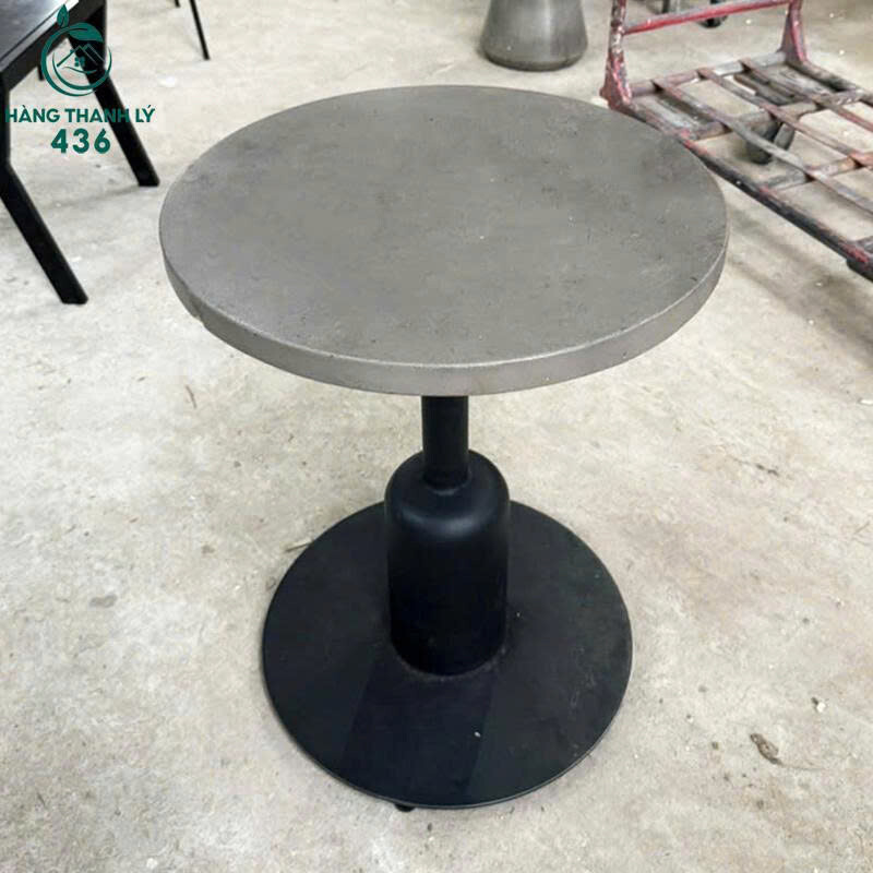 Bàn Cafe Cũ Mặt Tròn Xi Măng Cứng Cáp ban-ca-phe-1 Bàn Cafe Cũ Mặt Tròn Xi Măng Cứng Cáp