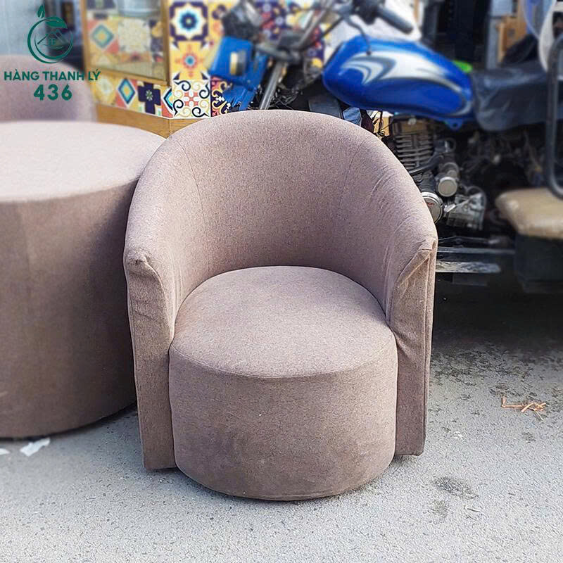 Bộ Bàn Ghế Cà Phê Bọc Nỉ Cũ Nâu Độc Đáo ghe-Copy Bộ Bàn Ghế Cà Phê Bọc Nỉ Cũ Nâu Độc Đáo