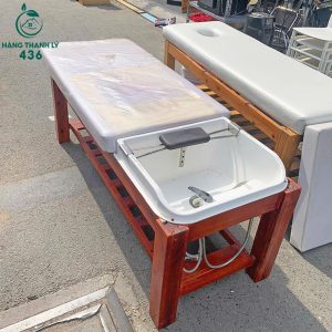 Giường Gội Đầu Salon Cũ Có Bồn Và Nệm Nằm