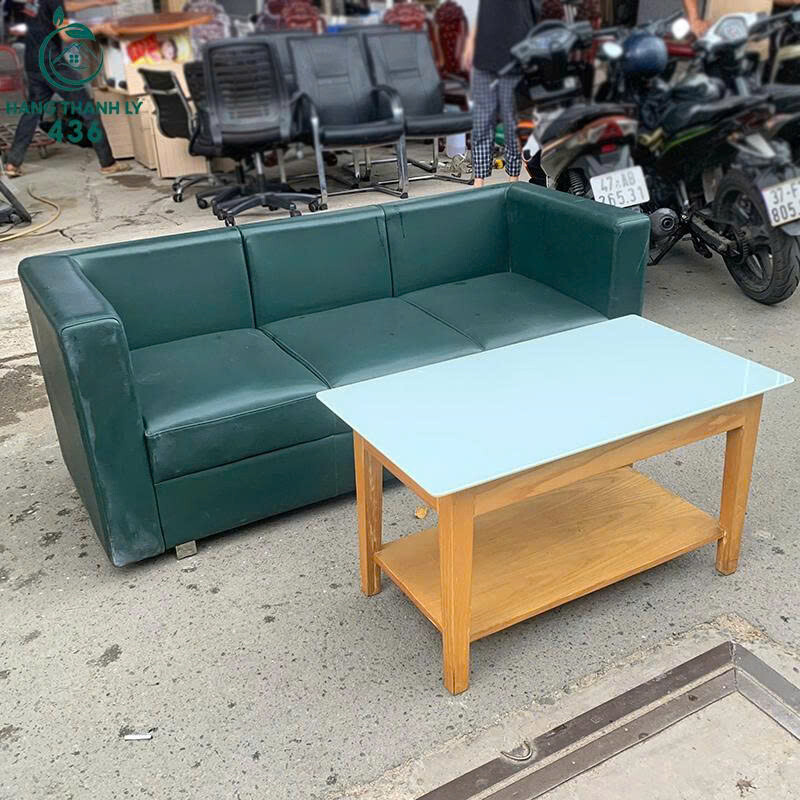 Bộ Sofa Da Xanh Lá Kèm Bàn Gỗ Mặt Kính Cũ   sofa-1-15 Bộ Sofa Da Xanh Lá Kèm Bàn Gỗ Mặt Kính Cũ