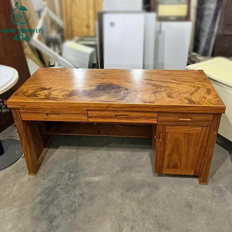 ban-giam-doc Bàn Giám Đốc Cũ Gỗ Sang Trọng Cho Không Gian Làm Việc  