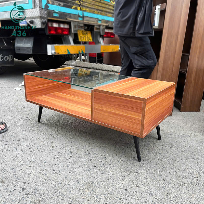 Bàn Sofa Cũ Khung Gỗ Chắc Chắn Mặt Kính Trong Suốt (Nhiều Mẫu) Ban-1-5 Bàn Sofa Cũ Khung Gỗ Chắc Chắn Mặt Kính Trong Suốt (Nhiều Mẫu)