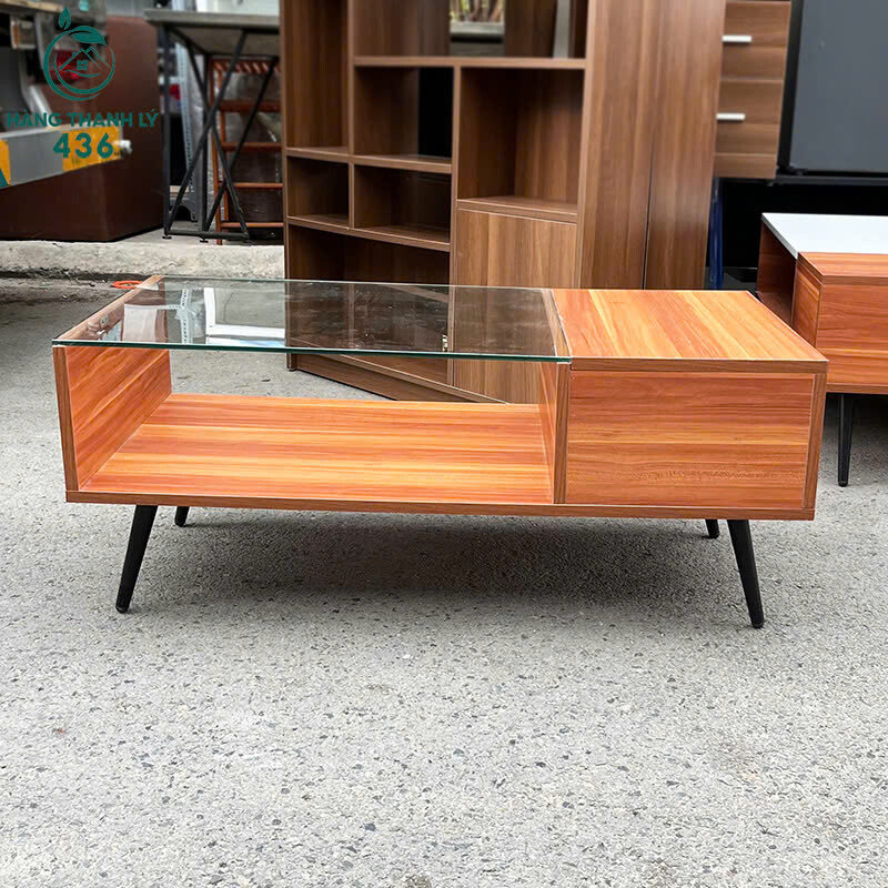 Bàn Sofa Cũ Khung Gỗ Chắc Chắn Mặt Kính Trong Suốt (Nhiều Mẫu) Ban-3-2 Bàn Sofa Cũ Khung Gỗ Chắc Chắn Mặt Kính Trong Suốt (Nhiều Mẫu)