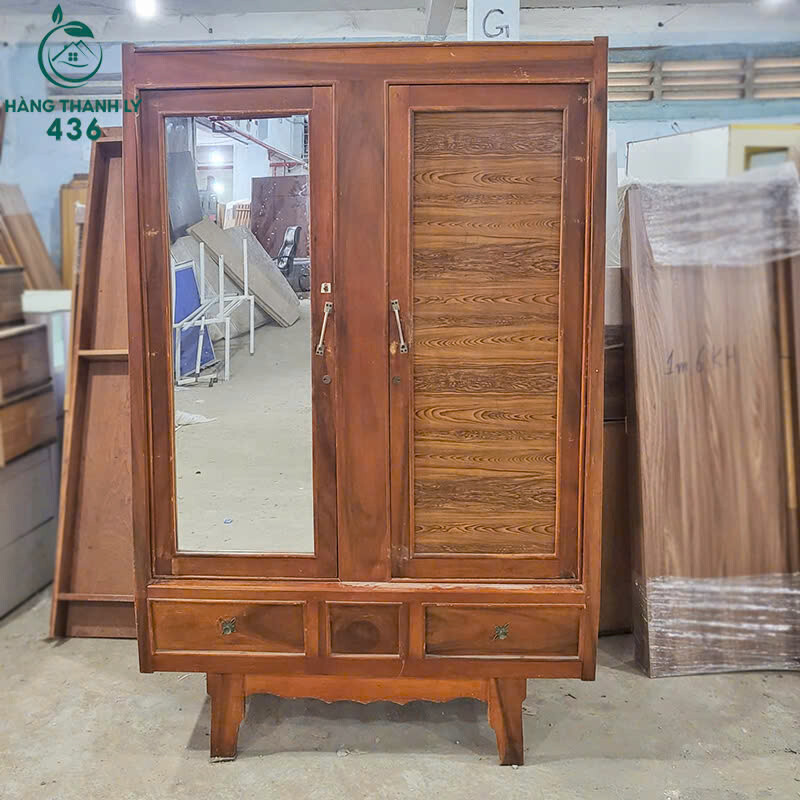 Tủ Quần Áo Gỗ Căm Xe Màu Nâu Đỏ Cũ Chắc Chắn   Tu-go-dung-2 Tủ Quần Áo Gỗ Căm Xe Màu Nâu Đỏ Cũ Chắc Chắn