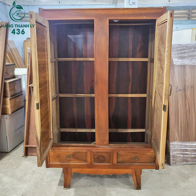 Tủ Quần Áo Gỗ Căm Xe Màu Nâu Đỏ Cũ Chắc Chắn   Tu-go-dung-3 Tủ Quần Áo Gỗ Căm Xe Màu Nâu Đỏ Cũ Chắc Chắn