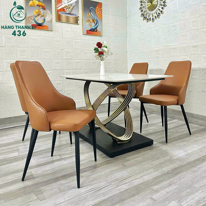 Bộ Bàn Ghế Ăn Gia Đình Ghế Đệm Lưng Cao Mới 99% (Nhiều Mẫu)   bo-ban-an-2 Bộ Bàn Ghế Ăn Gia Đình Ghế Đệm Lưng Cao Mới 99% (Nhiều Mẫu)