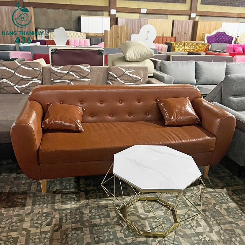 Thanh Lý Sofa Bọc Da Màu Nâu Kiểu Dáng Hiện Đại Mới 99% gen-n-sofa-da Thanh Lý Sofa Bọc Da Màu Nâu Kiểu Dáng Hiện Đại Mới 99%