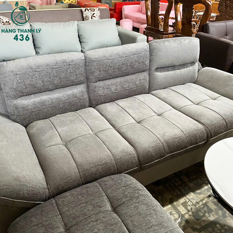 Thanh Lý Sofa Bọc Vải Khung Kim Loại Mới 99% (Nhiều Mẫu) gen-n-sofa.2 Thanh Lý Sofa Bọc Vải Khung Kim Loại Mới 99% (Nhiều Mẫu)
