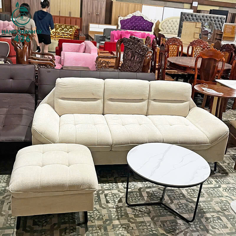 Thanh Lý Sofa Bọc Vải Khung Kim Loại Mới 99% (Nhiều Mẫu) gen-n-sofa.3 Thanh Lý Sofa Bọc Vải Khung Kim Loại Mới 99% (Nhiều Mẫu)