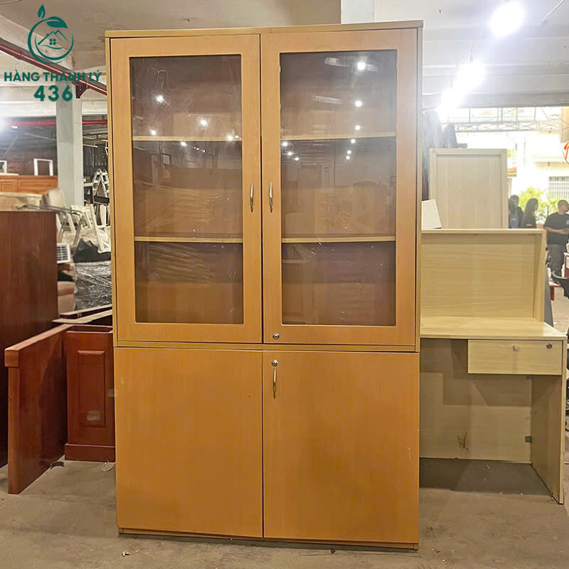 Tủ Hồ Sơ Văn Phòng Cũ Cánh Kính Màu Gỗ Sáng   gen-n-tu-ho-so-van-phong Tủ Hồ Sơ Văn Phòng Cũ Cánh Kính Màu Gỗ Sáng