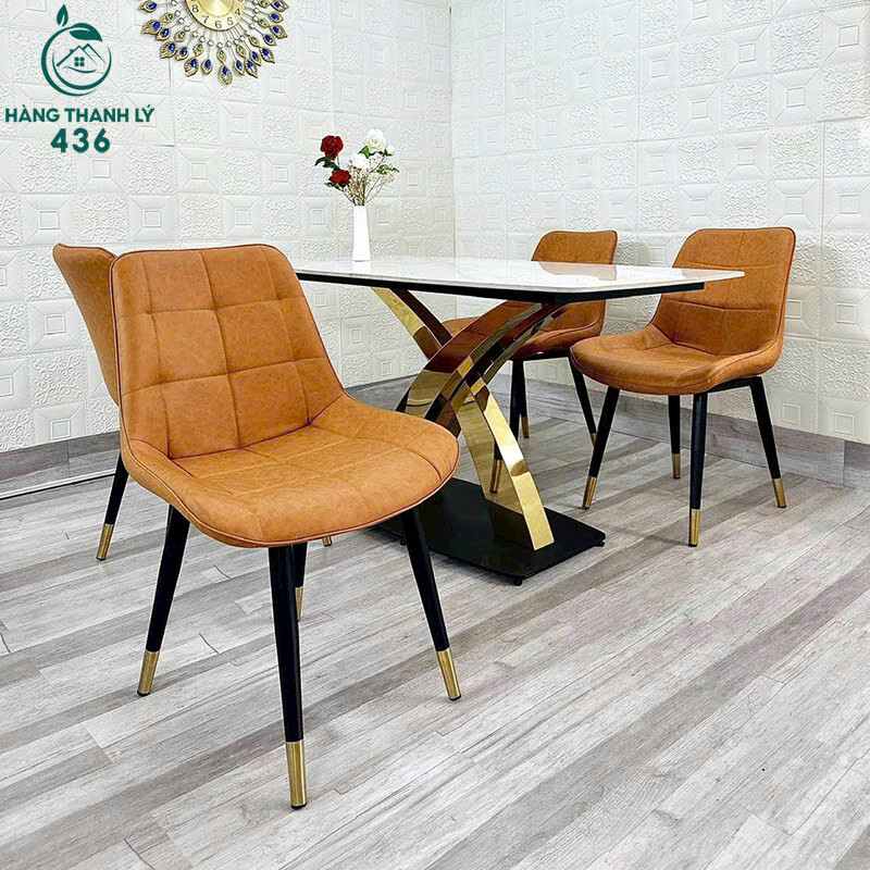 Ghế Ăn Gia Đình Bọc Nệm Lưng Hoa Văn Độc Đáo Mới 99% (Nhiều Mẫu)   ghe-2-4 Ghế Ăn Gia Đình Bọc Nệm Lưng Hoa Văn Độc Đáo Mới 99% (Nhiều Mẫu)