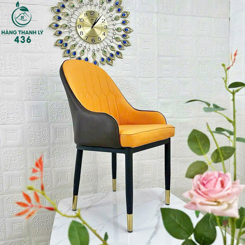 Bộ Bàn Ăn Mặt Đá Kèm Ghế Nệm Bọc Da Hiện Đại Mới 99% (Nhiều Mẫu)   ghe-3 Bộ Bàn Ăn Mặt Đá Kèm Ghế Nệm Bọc Da Hiện Đại Mới 99% (Nhiều Mẫu)