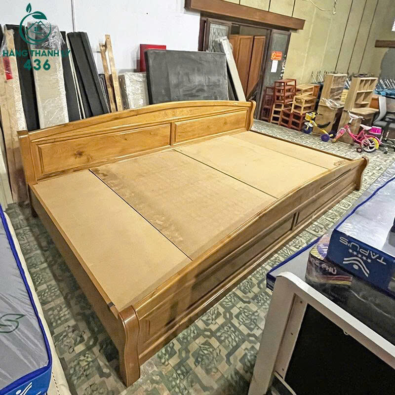 Giường Ngủ Cũ Gỗ Tự Nhiên 3M72x1M9 Kích Thước Rộng Rãi giuong-3-1 Giường Ngủ Cũ Gỗ Tự Nhiên 3M72x1M9 Kích Thước Rộng Rãi