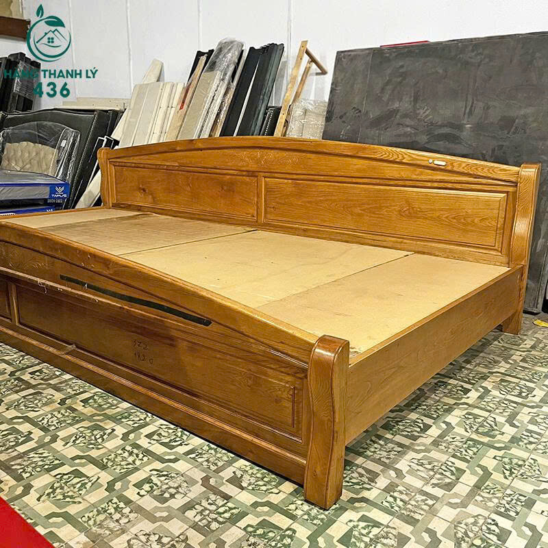 Giường Ngủ Cũ Gỗ Tự Nhiên 3M72x1M9 Kích Thước Rộng Rãi giuong-4-1 Giường Ngủ Cũ Gỗ Tự Nhiên 3M72x1M9 Kích Thước Rộng Rãi