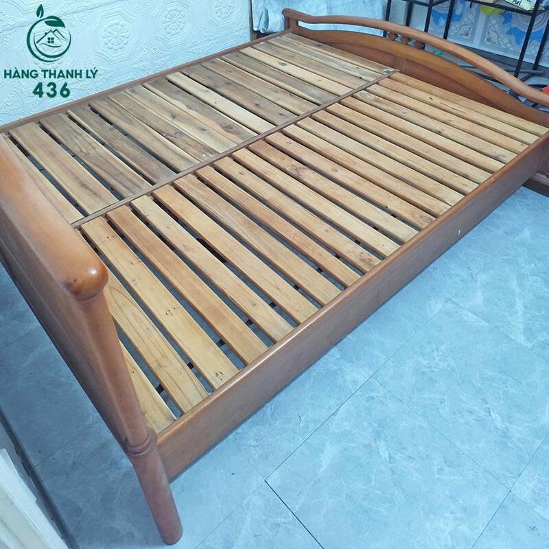 Giường Gỗ Xoan Đào Cao Cấp Hoàng Anh Gia Lai Cũ giuong-cu Giường Gỗ Xoan Đào Cao Cấp Hoàng Anh Gia Lai Cũ