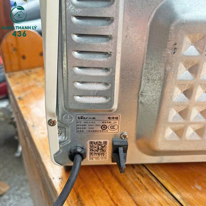 Lò Nướng Bear Cũ Kích Thước Nhỏ Gọn Màu Pastel Đẹp lo-nuong-2 Lò Nướng Bear Cũ Kích Thước Nhỏ Gọn Màu Pastel Đẹp