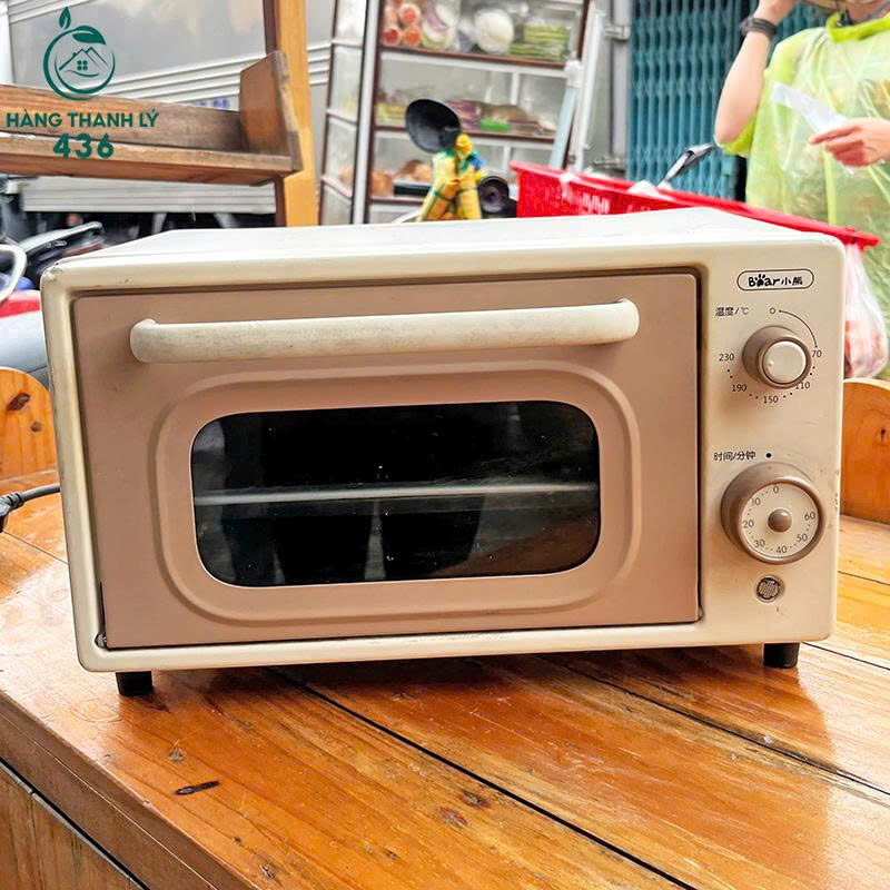 Lò Nướng Bear Cũ Kích Thước Nhỏ Gọn Màu Pastel Đẹp lo-vi-song Lò Nướng Bear Cũ Kích Thước Nhỏ Gọn Màu Pastel Đẹp
