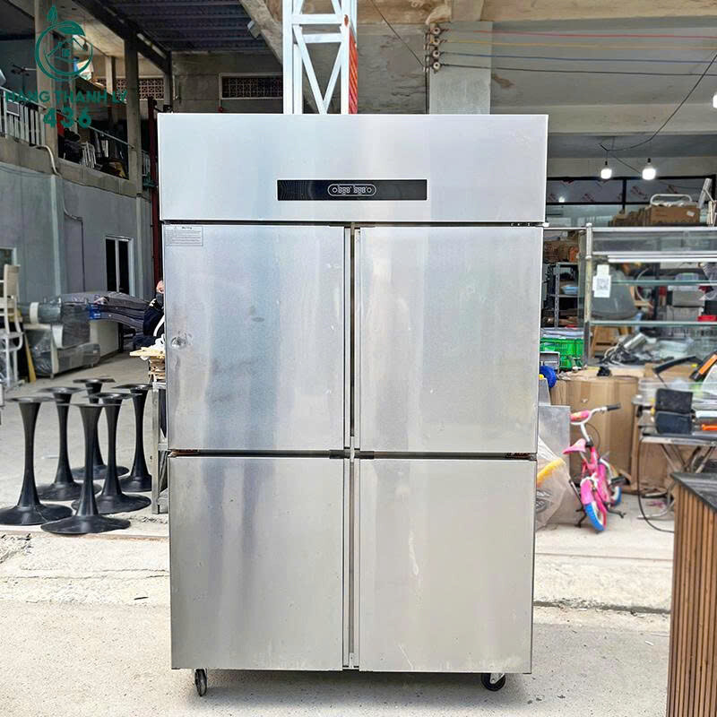 Tủ Lạnh Công Nghiệp Cũ 4 Cánh Inox Dung Tích 780L   tu-dong Tủ Lạnh Công Nghiệp Cũ 4 Cánh Inox Dung Tích 780L