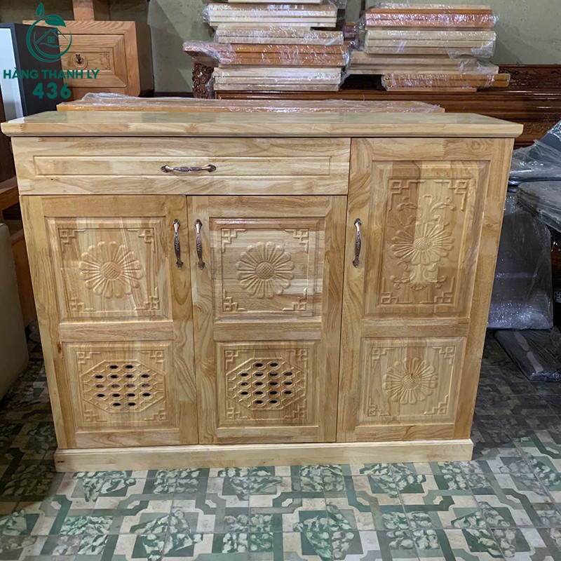 Tủ Đựng Giày Dép 1M 3 Cánh Gỗ Cao Su Ghép Mới 99% (Nhiều Mẫu) tu-dung-giay-dep-go-mau-sang-co-ngan-keo-tien-loi-moi-99-1-1 Tủ Đựng Giày Dép 1M 3 Cánh Gỗ Cao Su Ghép Mới 99% (Nhiều Mẫu)
