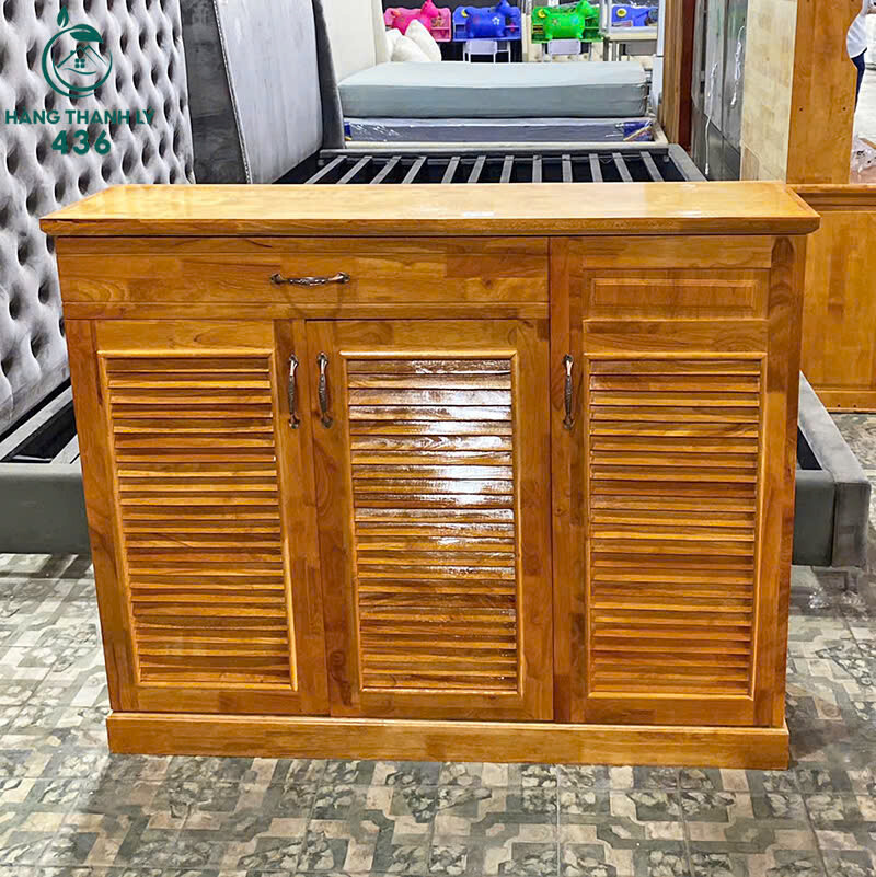 Tủ Giày Dép Gỗ Cũ 3 Cánh Lá Sách Thoáng Khí Mới 99%   tu-giay-dep Tủ Giày Dép Gỗ Cũ 3 Cánh Lá Sách Thoáng Khí Mới 99%