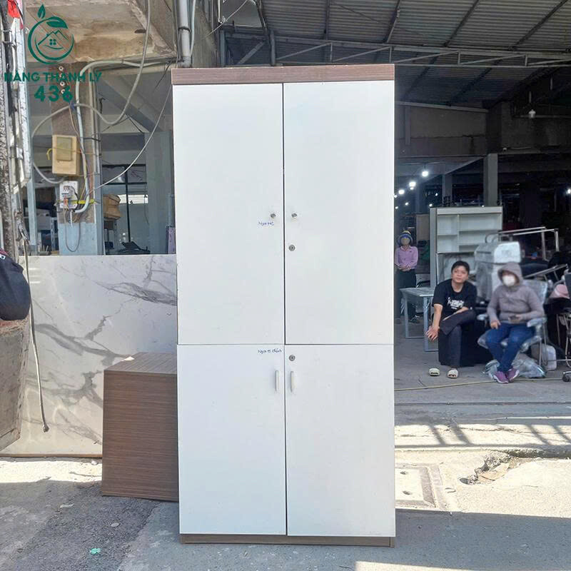 Tủ Hồ Sơ Cũ 4 Cánh 2Mx90CM Màu Trắng Màu Trắng Viền Vân Gỗ   tu-ho-so-7 Tủ Hồ Sơ Cũ 4 Cánh 2Mx90CM Màu Trắng Màu Trắng Viền Vân Gỗ