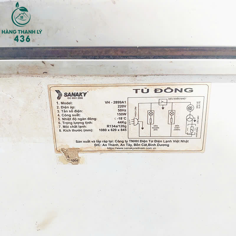 Tủ Đông Cũ Sanaky Dung Tích Trung Bình Model VH-2899A1   tu-lanh-3 Tủ Đông Cũ Sanaky Dung Tích Trung Bình Model VH-2899A1