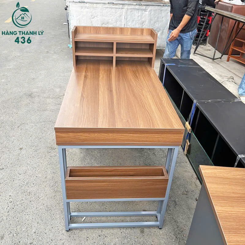 Bàn Làm Việc Gỗ Cũ Kèm Kệ Lưu Trữ Chân Bàn Chắc Chắn   z6953773430767_8e9a14acc19a07601e8a0a6c475b62f3 Bàn Làm Việc Gỗ Cũ Kèm Kệ Lưu Trữ Chân Bàn Chắc Chắn