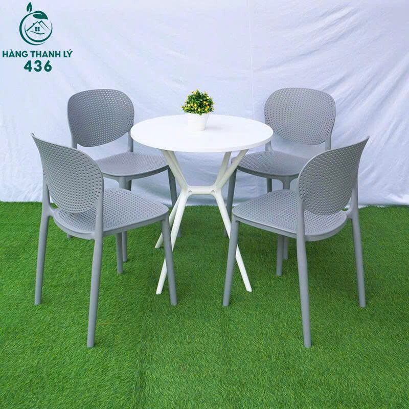 Bộ Bàn Tròn Ghế Nhựa Cho Quán Cafe Ngoài Trời Mới 99% (Nhiều Màu) z7076933732907_38662ec3fad2d36cdddab5b78cc04cac Bộ Bàn Tròn Ghế Nhựa Cho Quán Cafe Ngoài Trời Mới 99% (Nhiều Màu)
