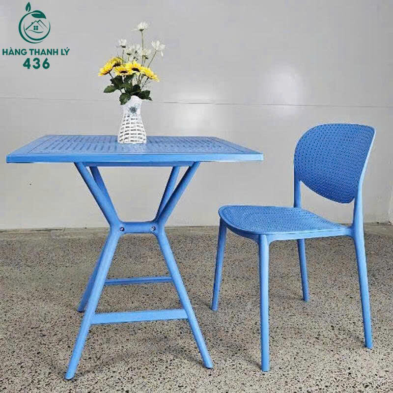 Bộ Bàn Tròn Ghế Nhựa Cho Quán Cafe Ngoài Trời Mới 99% (Nhiều Màu) z7076934003682_c61fd412a339e31f1cb70588172c1b1b Bộ Bàn Tròn Ghế Nhựa Cho Quán Cafe Ngoài Trời Mới 99% (Nhiều Màu)