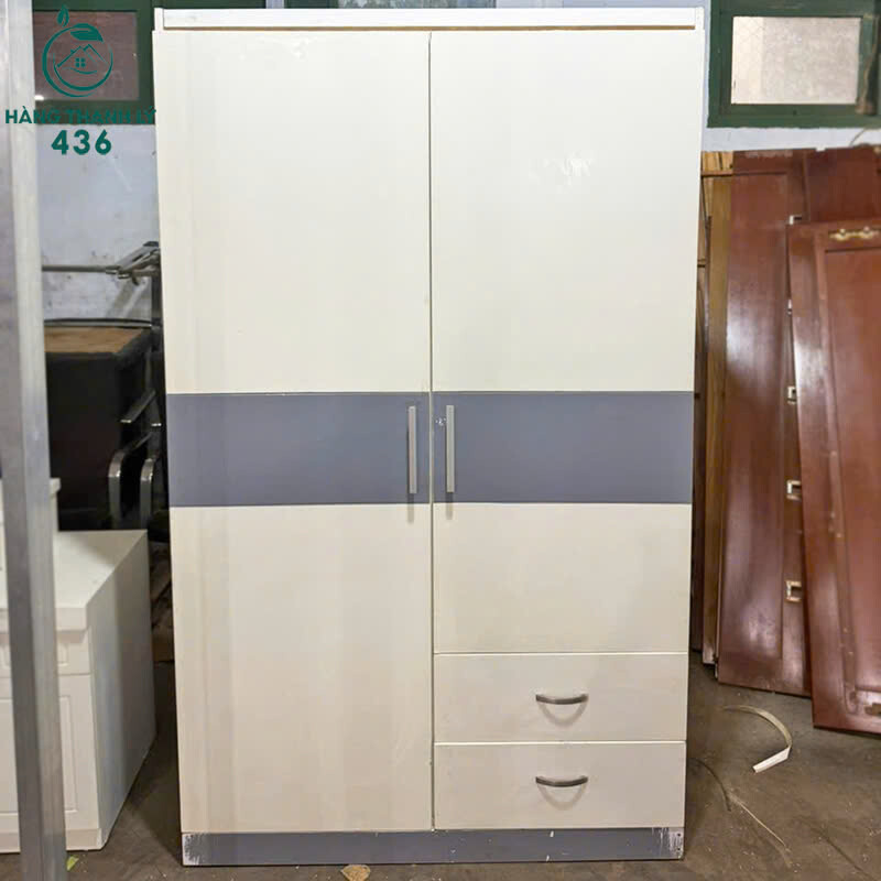 Tủ Quần Áo 2 Cánh Kèm 2 Ngăn Kéo Phối Màu Trắng Hiện Đại Mới 99%   z6989437566389_dd0aa7474a7b82503f7943bde17bbd2d Tủ Quần Áo 2 Cánh Kèm 2 Ngăn Kéo Phối Màu Trắng Hiện Đại Mới 99%