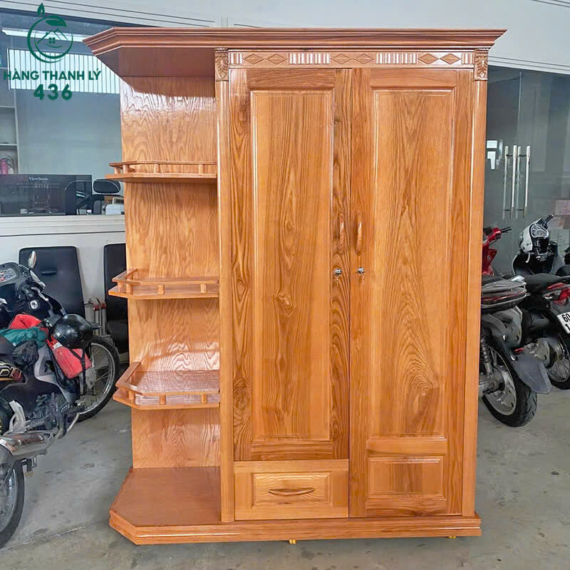 Tủ Quần Áo Gỗ 2 Cánh Kèm Kệ Trang Trí Sang Trọng Mới 99% (Nhiều Mẫu) z7028719970153_95b7cd407d3167fe92994e17189f83fa Tủ Quần Áo Gỗ 2 Cánh Kèm Kệ Trang Trí Sang Trọng Mới 99% (Nhiều Mẫu)