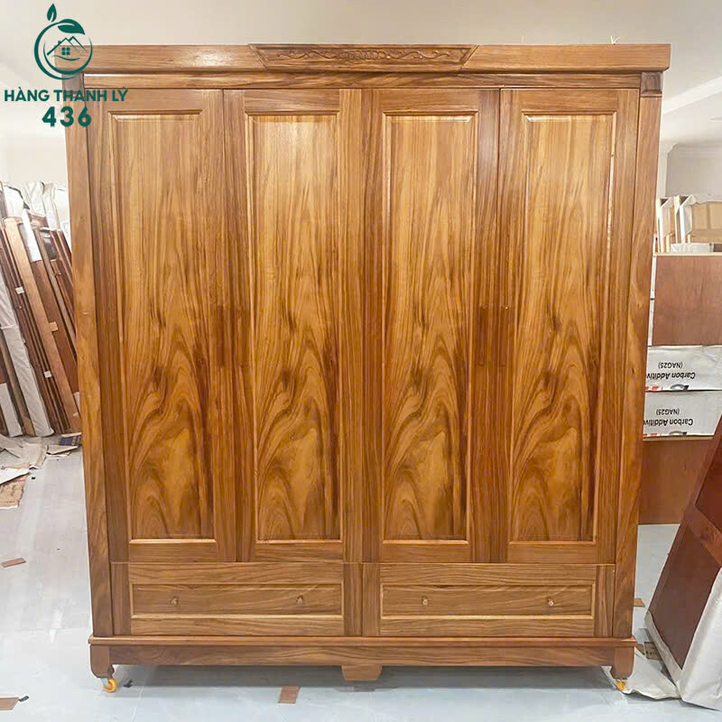 Tủ Quần Áo Gỗ Tự Nhiên 4 Cánh Hiện Đại Mới 99% (Nhiều Mẫu) z7028720550460_ff575d398fac4877800cf77aca3a5f13 Tủ Quần Áo Gỗ Tự Nhiên 4 Cánh Hiện Đại Mới 99% (Nhiều Mẫu)