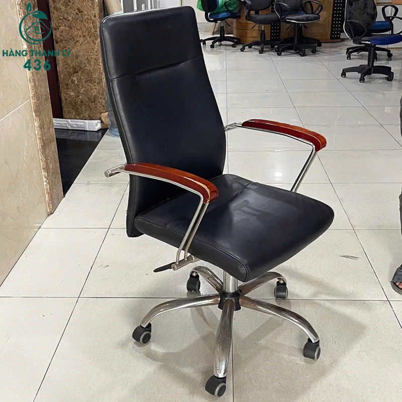Ghế Văn Phòng Chân Xoay Cũ Bọc Da Tựa Lưng Cao Khung Kim Loại   z7150712217417_87ee39b001ad56607427583fb58a172c Ghế Văn Phòng Chân Xoay Cũ Bọc Da Tựa Lưng Cao Khung Kim Loại