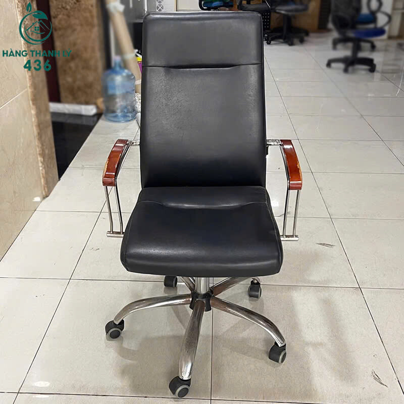 Ghế Văn Phòng Chân Xoay Cũ Bọc Da Tựa Lưng Cao Khung Kim Loại   z7150712673198_c33961cc432888c4a02932d4fe852371 Ghế Văn Phòng Chân Xoay Cũ Bọc Da Tựa Lưng Cao Khung Kim Loại